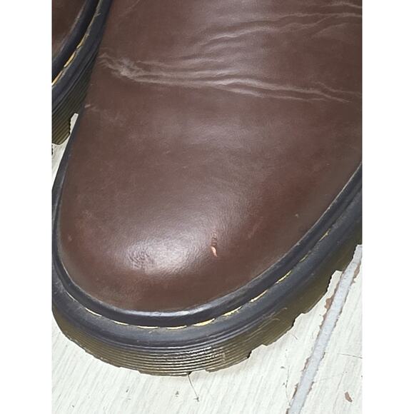 Dr Martens Kent Shoes Brown Leather Lace Up Oxford 13m Business Casual Preppy main image 11